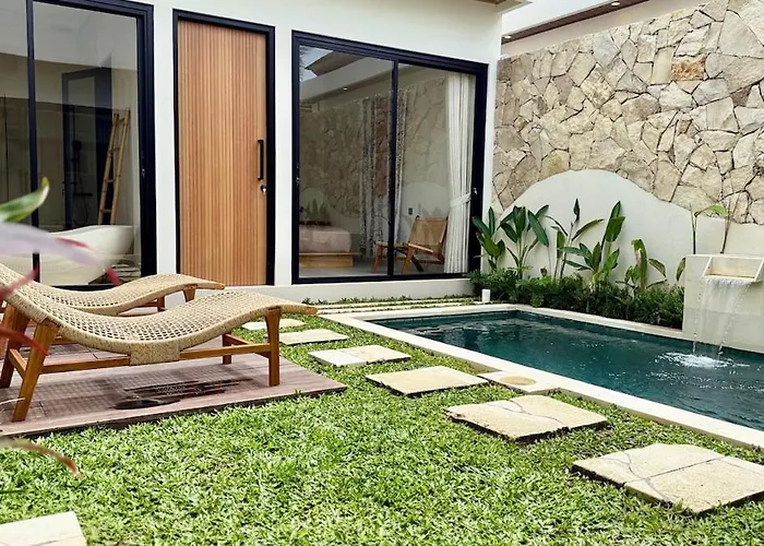 Modern 1br Pool View Walk To Legian